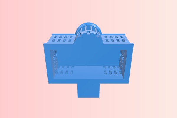 White House Scale Model | 3d print model