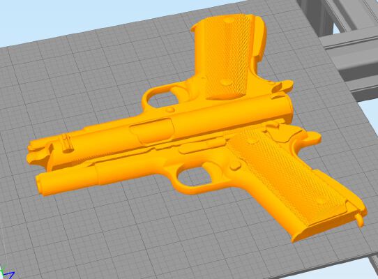 Colt 1911 Replica Prop | 3d print model