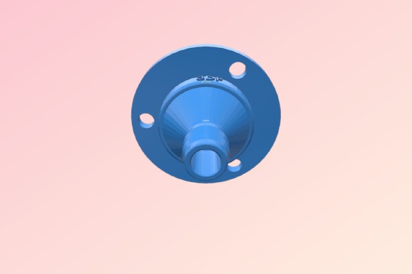 Drip Nozzle (3_4 inch, 3 hole) - 3Dponics Drip Hydroponics | 3d print model