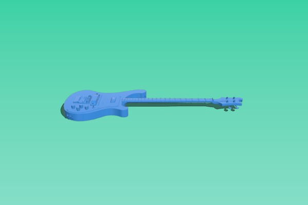 Rickenbacker 4001 Bass | 3d print model