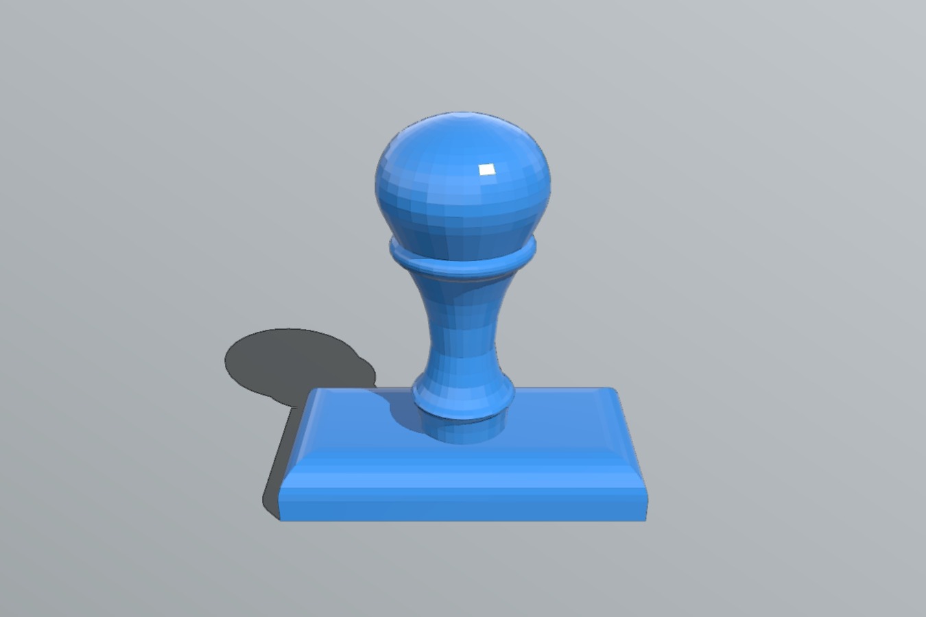 Stamp handle