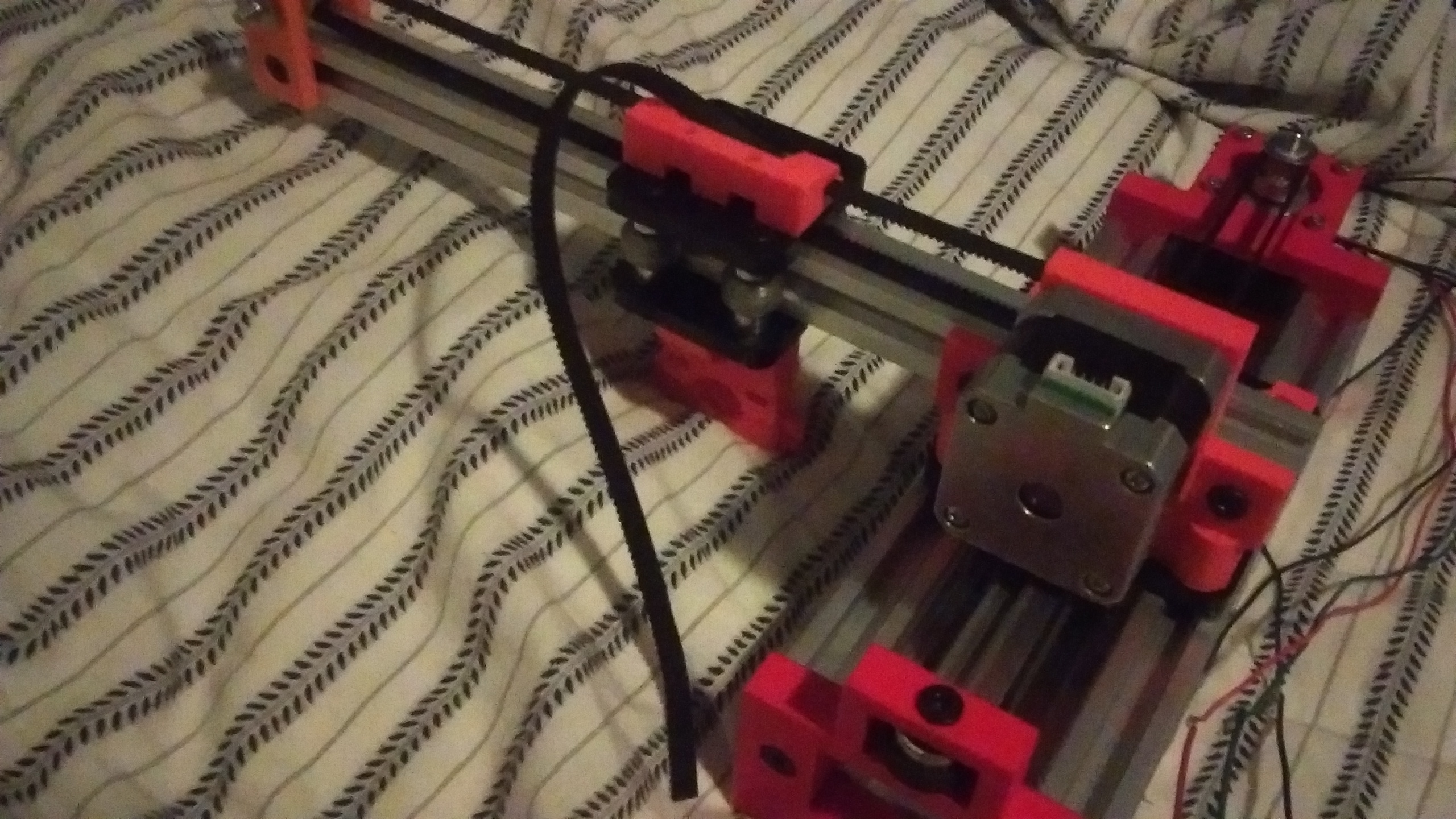z-stage + x axis