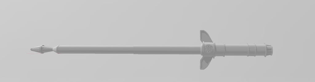 Power Rangers Zeo Cosplay Sword Collapsing blade | 3d print model