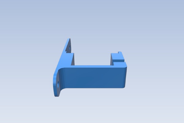 Servo mount for 9g Servo. | 3d print model