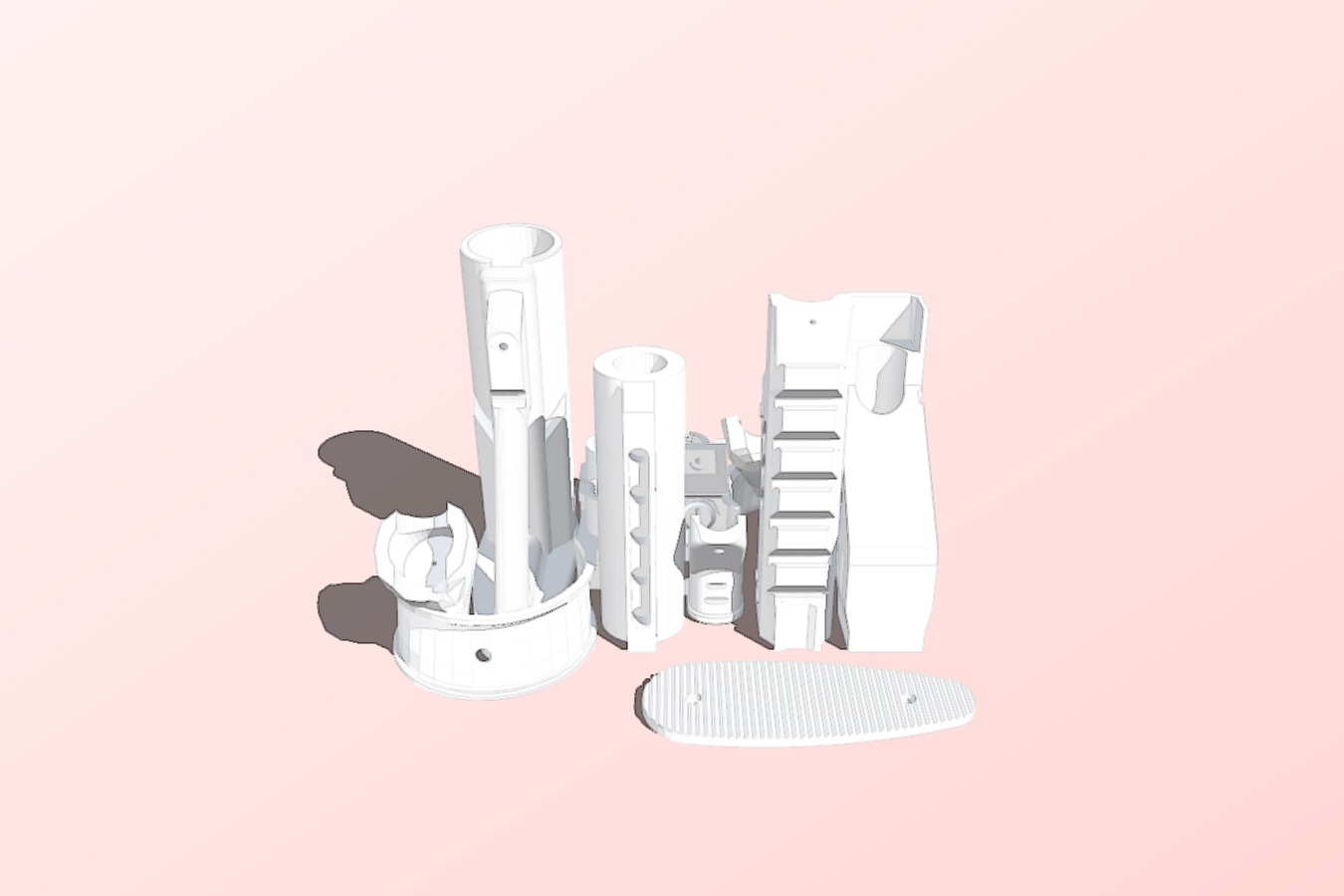 Magnetic Gunstock for Oculus Quest 2 (Improved & Simplified)
