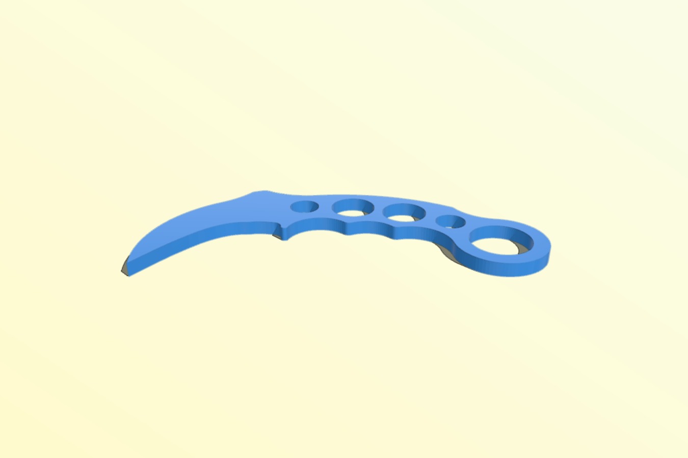 TRAINING KARAMBIT