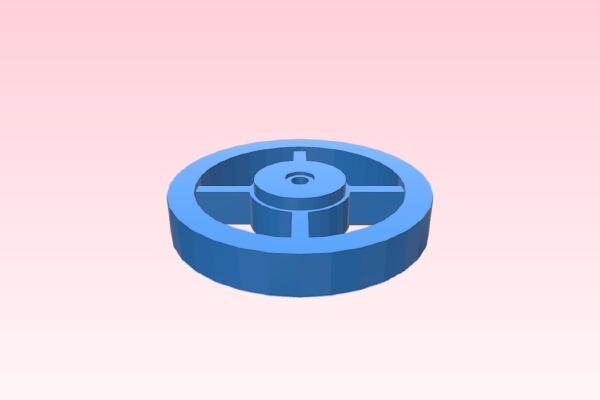 85MM 28BYJ-48 Wheel | 3d print model