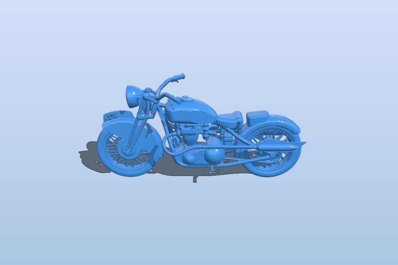 Motorbike 1936 BSA Empire Star