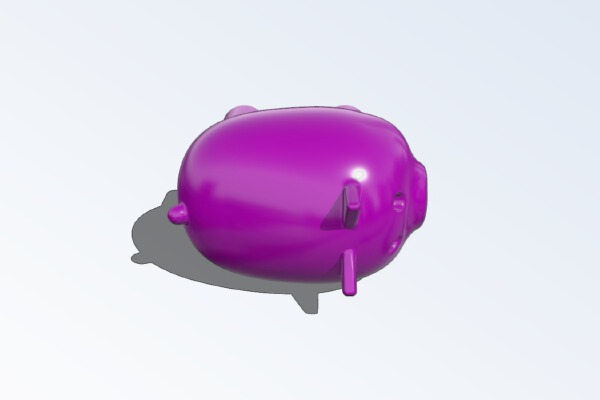 3D printed pig | 3d print model