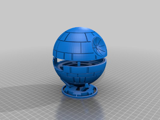 DeathStar Echo Stand | 3d print model