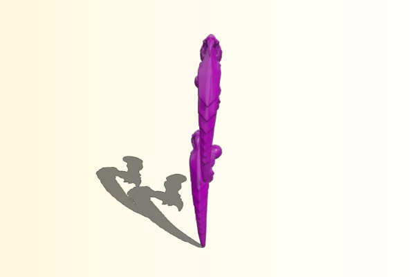 Hive T. with talons for Epic 6mm Tyranids | 3d print model