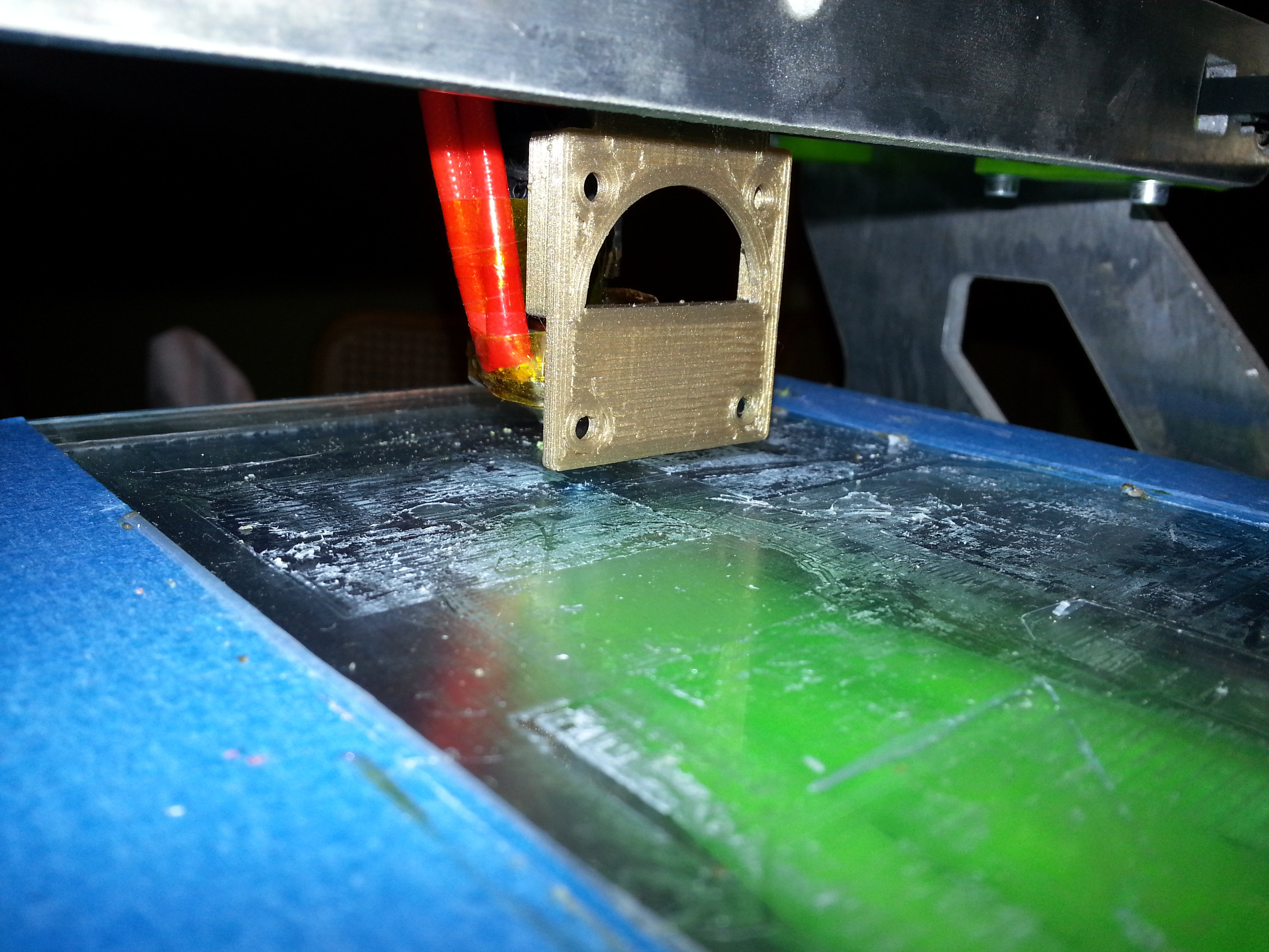Hotend fan bracket for Mark34