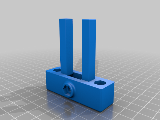 Anet A8 x-belt tensioner for idler with 5mm shaft | 3d print model