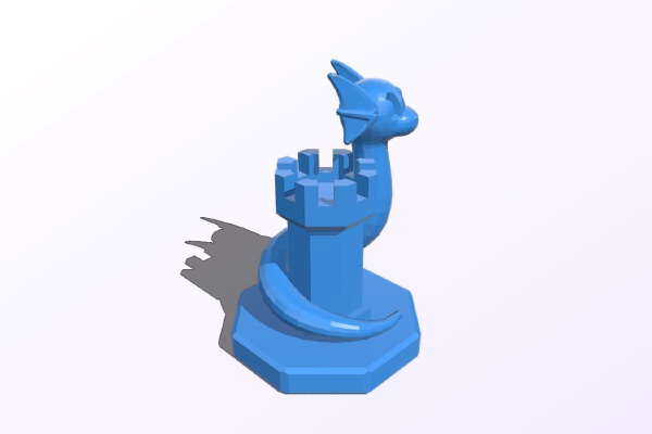 Rook Dratini – pokemon | 3d print model
