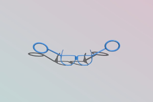 Reverse Spy Glasses | 3d print model