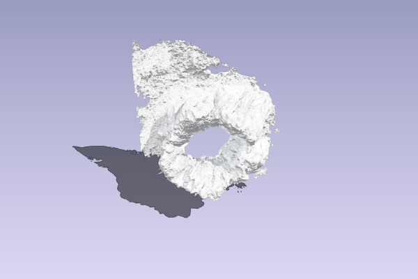 A Petrified Tree Stump | 3d print model
