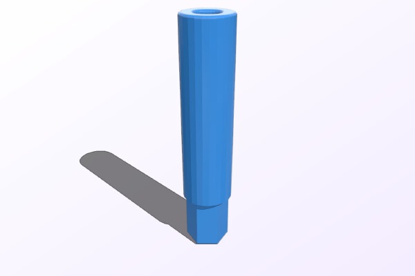 Oval screw extraction tool for nespresso | 3d print model