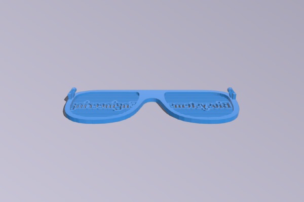 My Customized Shutter Shades | 3d print model