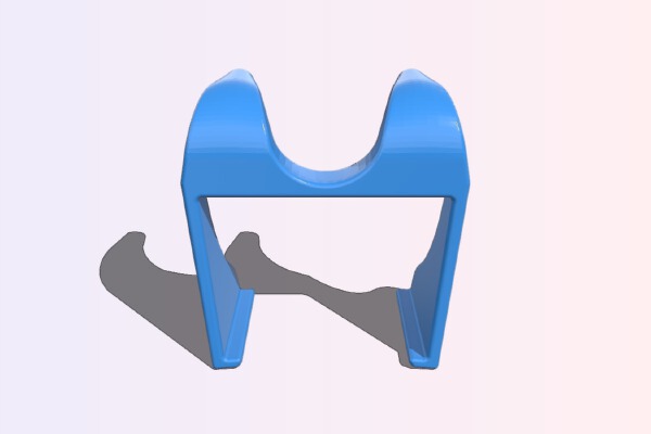 Snap-on hook for IKEA HEMNES shelve | 3d print model