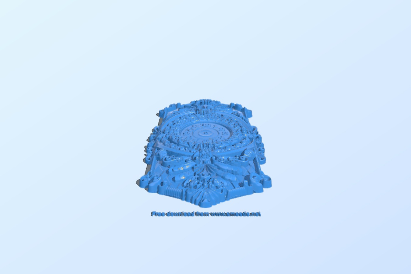 Wall clock pattern
