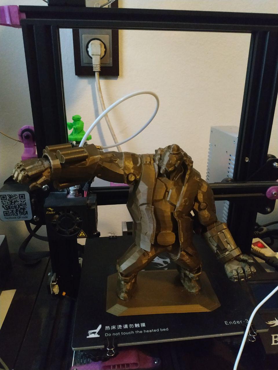 B.O.B. from Overwatch divided