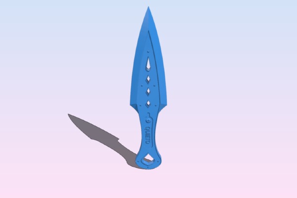 Wraiths Kunai Knife from Apex Legends | 3d print model