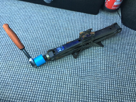 Car jack socket wrench adapter | 3d print model