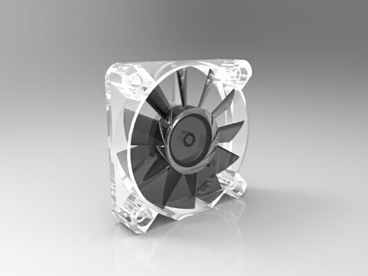 40mm Electronics Fan | 3d print model