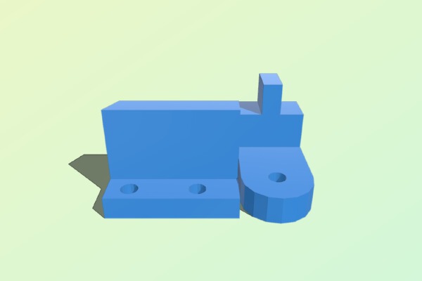 modified shoulder pot holder | 3d print model
