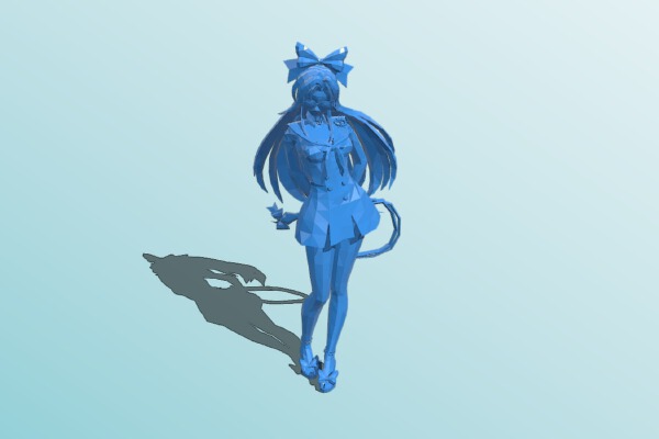Chameleon June (Schoolgirl) | 3d print model