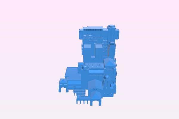 Tower of Terror, Hollywood Tower Hotel Disneyland Paris | 3d print model
