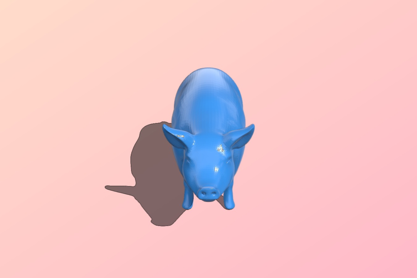 Realistic pig