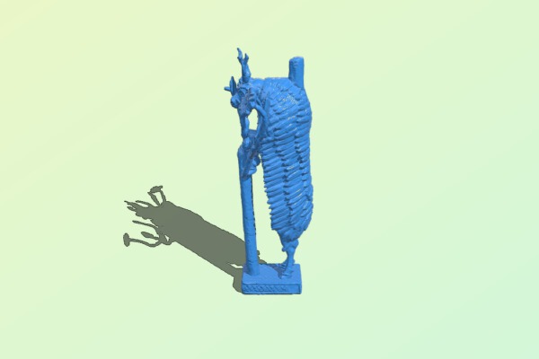 Ram in a thicket | 3d print model