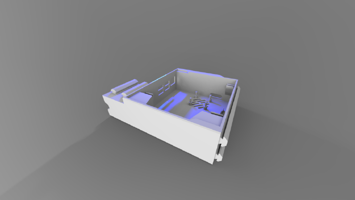 Embedded Raspberry Pi 4 Case for Ender 3 Pro | 3d print model