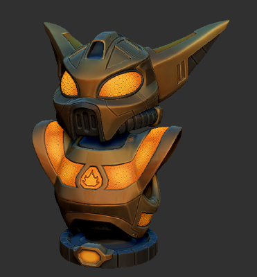 Ratchet And Clank Infernox Armor | 3d print model