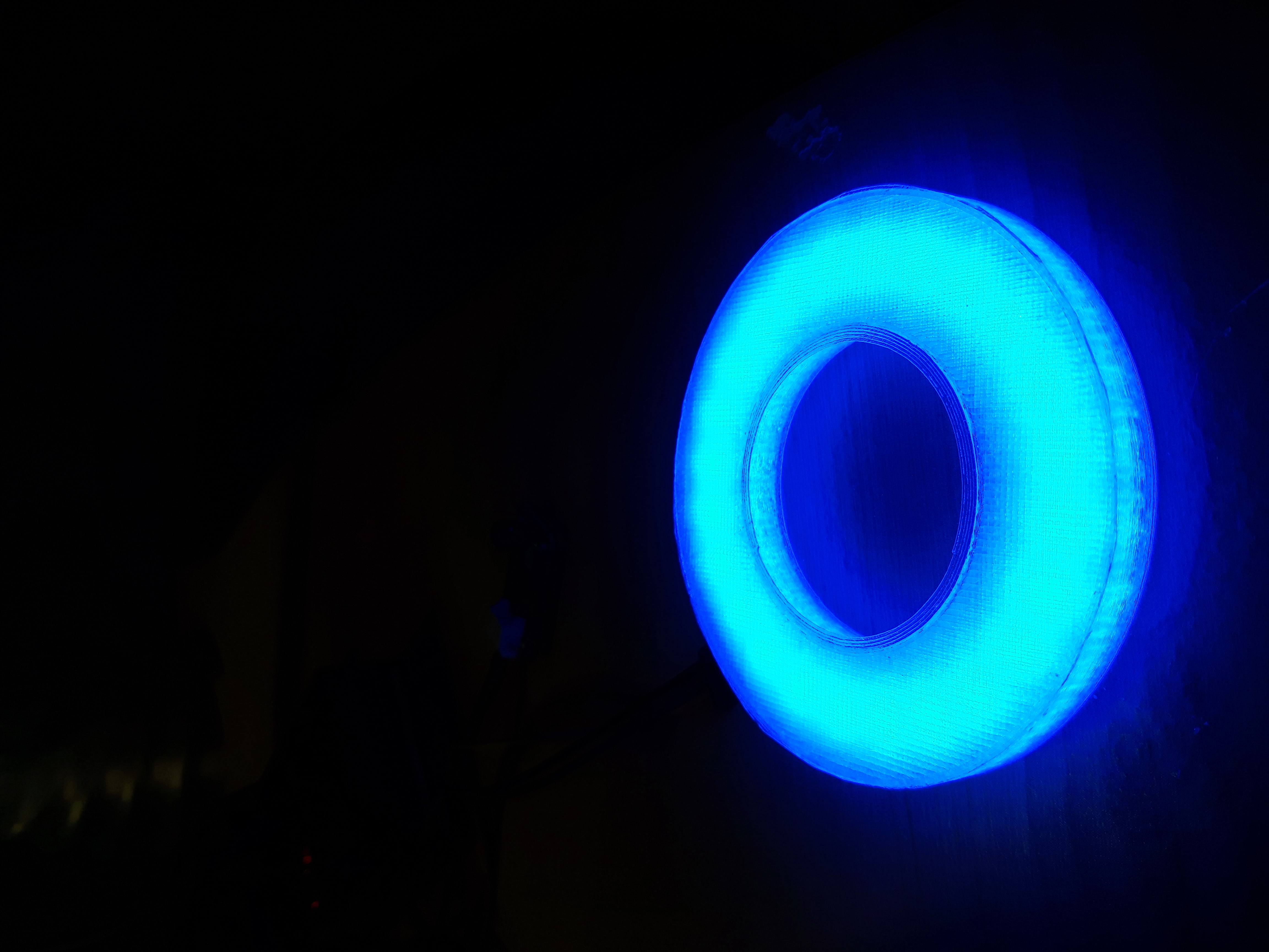 Neopixel 24 LED ring light diffuser