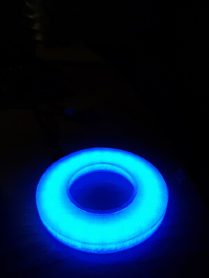 Neopixel 24 LED ring light diffuser | 3d print model