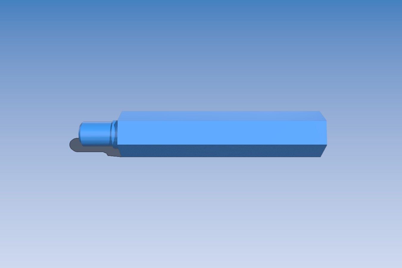 Hex Spacer m3 40mm with CAD file by AutoX3D