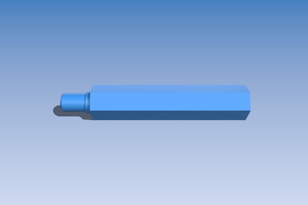 Hex Spacer m3 40mm with CAD file by AutoX3D | 3d print model