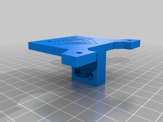 Two Trees Sapphire Pro Dragon Piezo mount | 3d print model