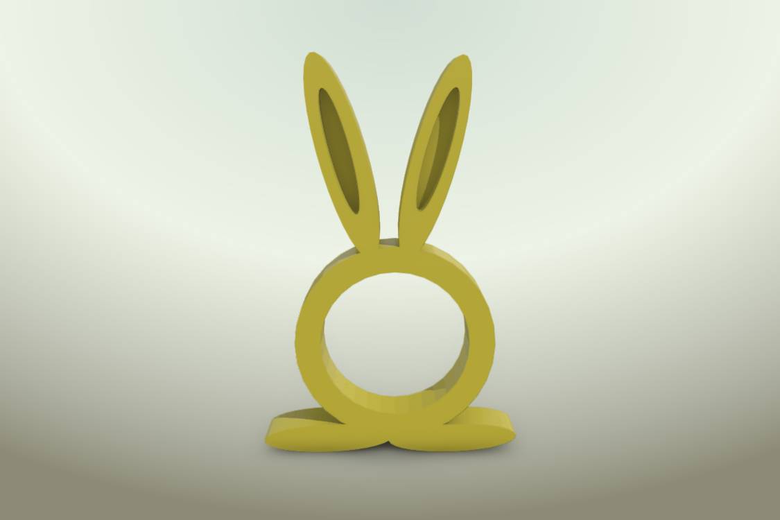 Easter Bunny Napkin Ring