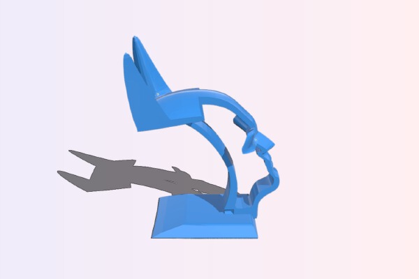 Batman Headset Stand | 3d print model
