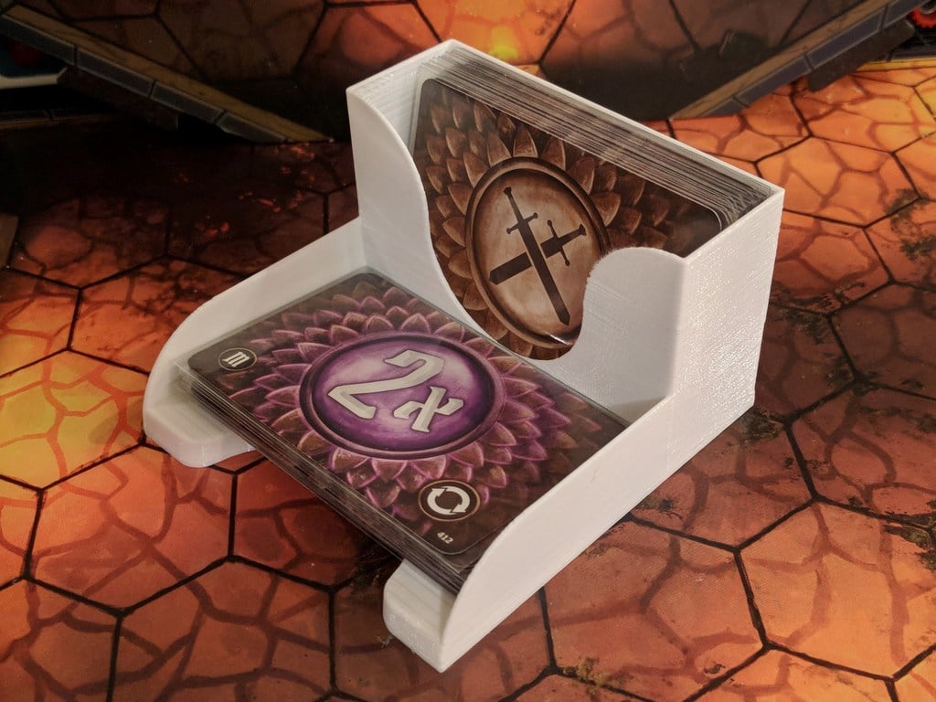 Modifier Deck Holder for Gloomhaven