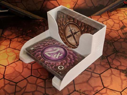 Modifier Deck Holder for Gloomhaven | 3d print model