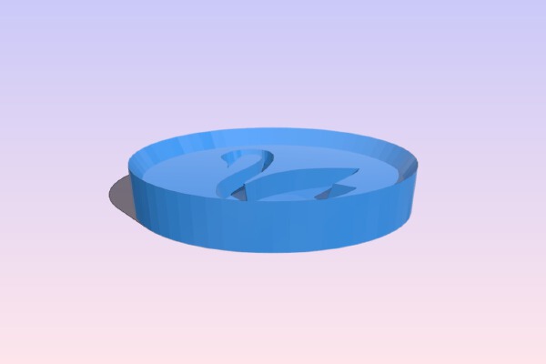 Swan Cookie cutter | 3d print model
