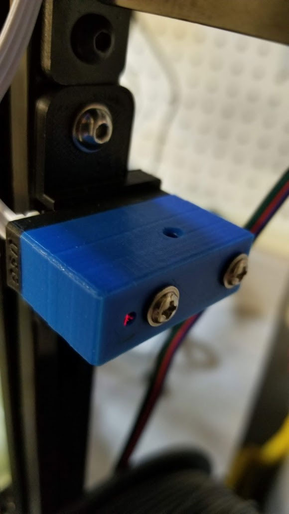 Adjustable Filament Sensor mount for Anycubic Kossel