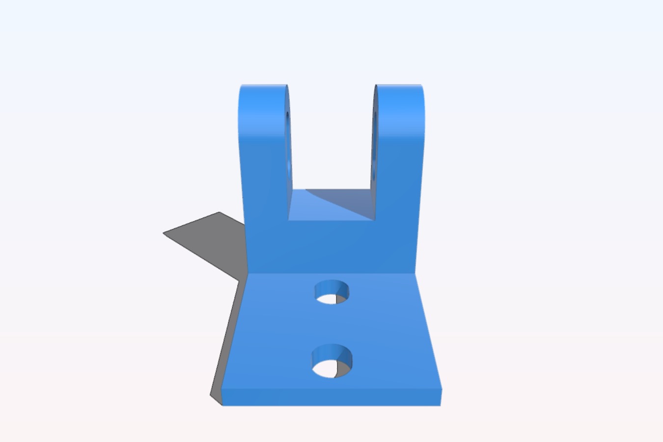Extruder Fan holder for Protos v1
