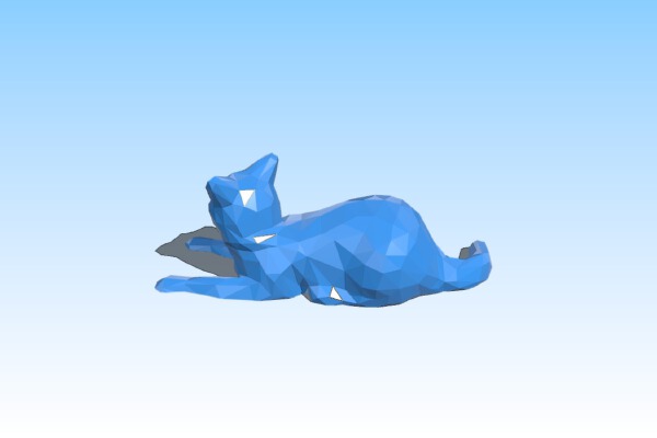 Low Poly Cat | 3d print model