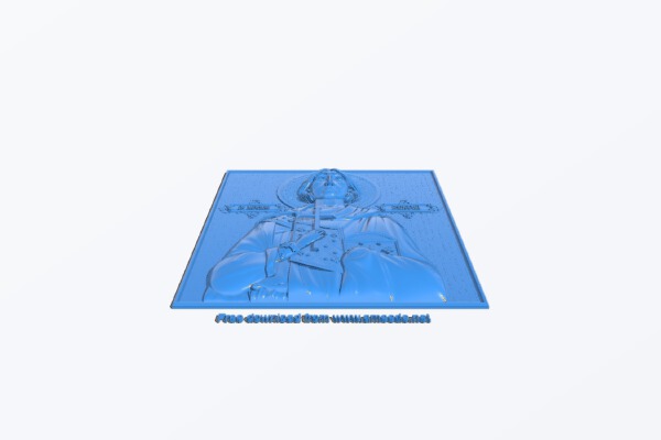 Icon of Saint Valery | 3d print model