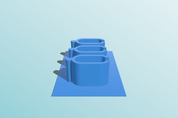 Kossel Cable Tidy | 3d print model
